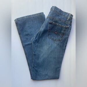 Vintage Ralph Lauren Polo Jeans 1990’s Low Rise Flare 100% Cotton Size 5/6 X 32